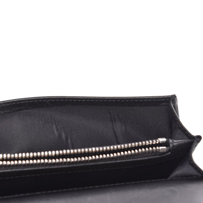 Christian Dior Patent Cannage Lady Dior Yen Wallet Black 14 of 14