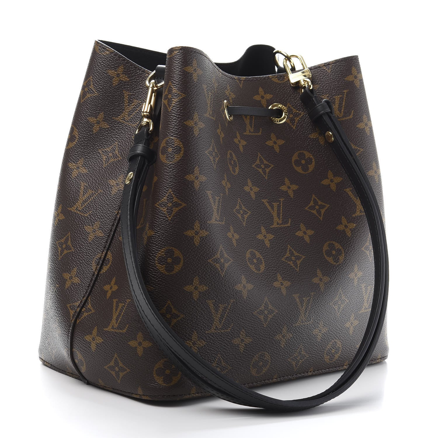 Louis Vuitton Monogram Neonoe MM Black 3 of 9