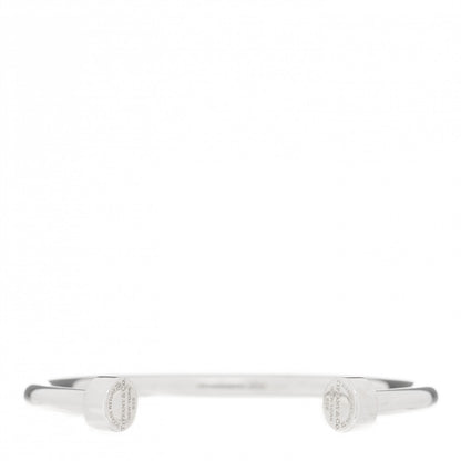 Tiffany Sterling Silver Return to Tiffany Narrow Circle Edge Cuff Bracelet 1 of 4