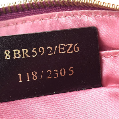 Fendi Zucca Spalmati Rose Ladybug Pochette Ciclamino 7 of 10
