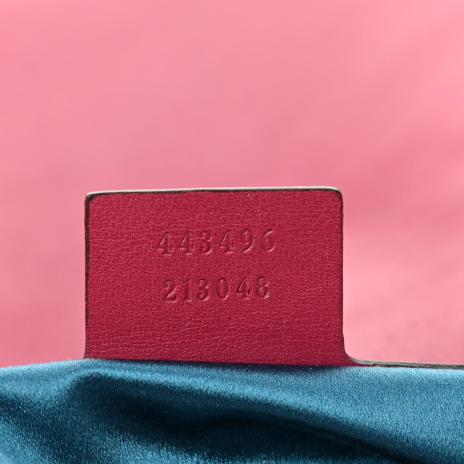 Gucci Velvet Matelasse Blind for Love Embroidered Medium GG Marmont Shoulder Bag Light Raspberry Rose Multicolor 7 of 13