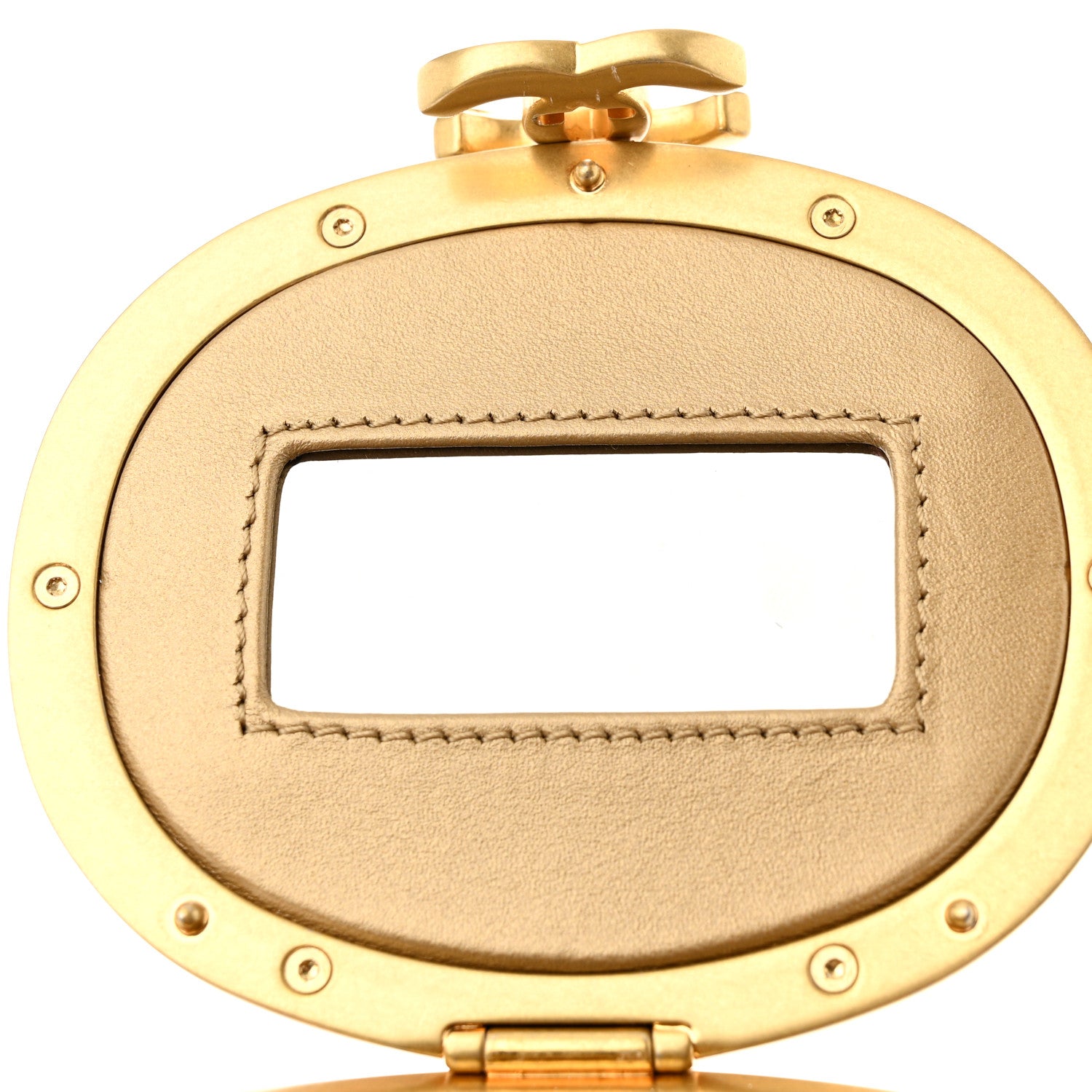 Chanel Lambskin Quilted Mini Crown Box Bag Black 8 of 12