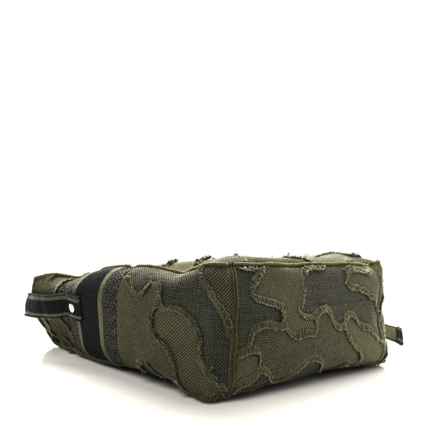 Christian Dior Canvas Embroidered Camouflage Diorcamp Messenger Green 4 of 10