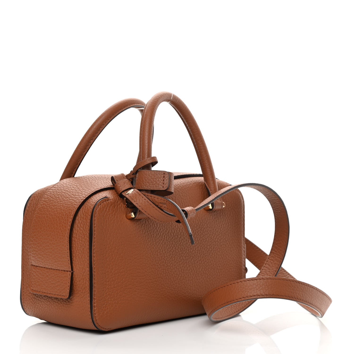 Delvaux Grained Calfskin Mini Cool Box Satchel Vegetal 3 of 10