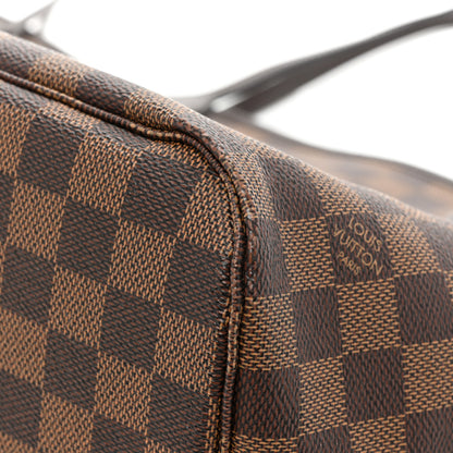 Louis Vuitton Damier Ebene Neo Neverfull MM Rose Ballerine 15 of 15