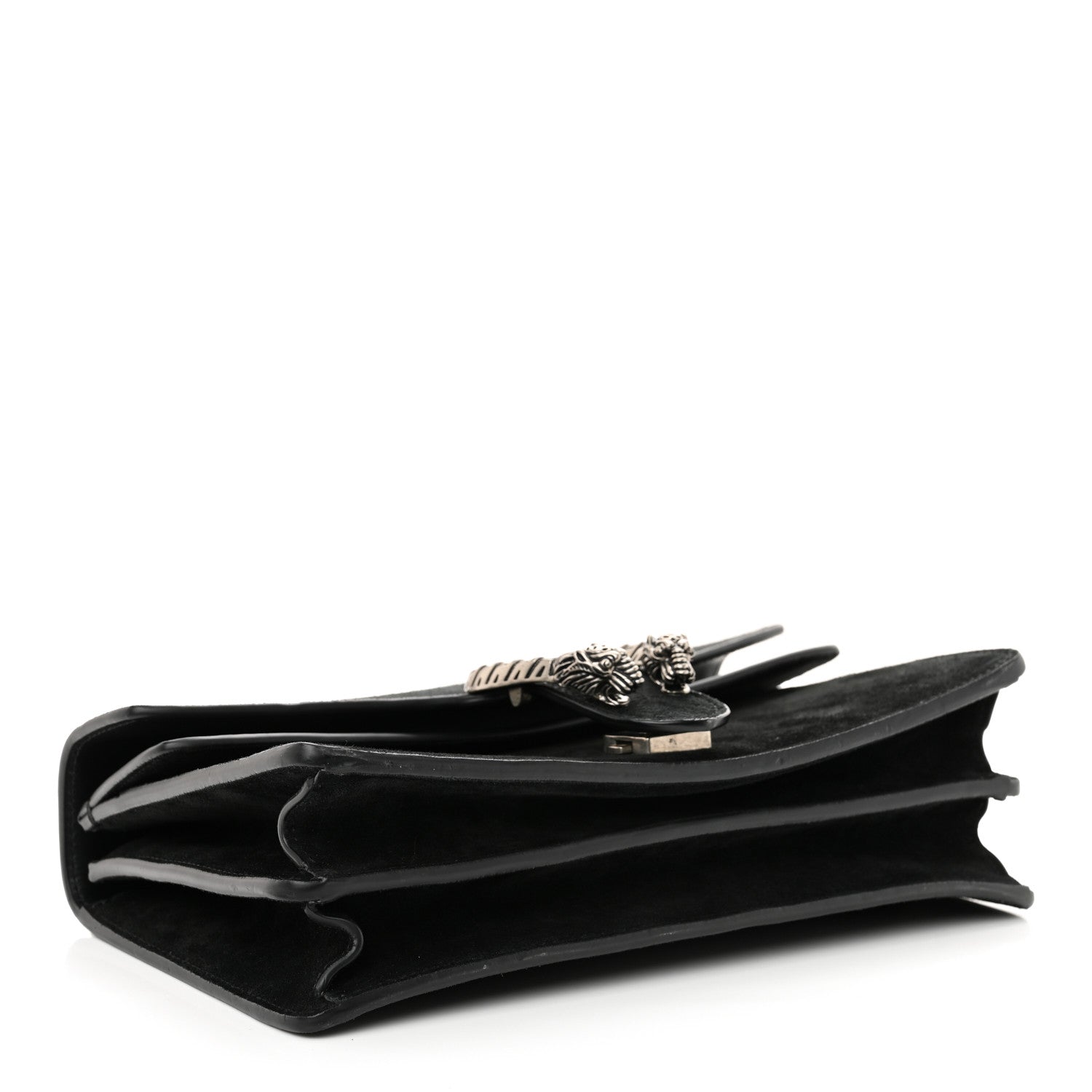 Gucci Suede Small Dionysus Shoulder Bag Black 4 of 11