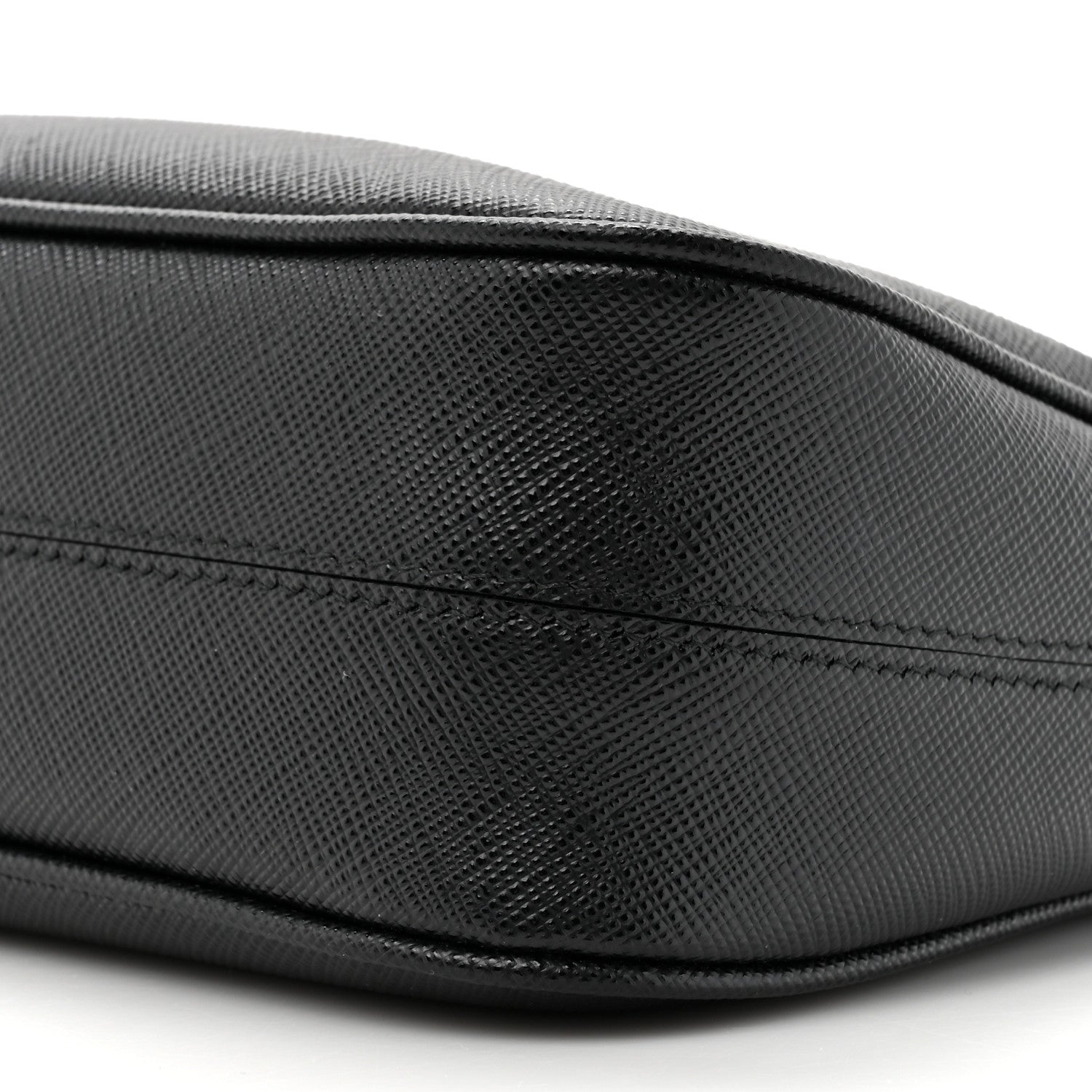 Prada Saffiano Lux Re-Edition 2005 Shoulder Bag Black 8 of 9