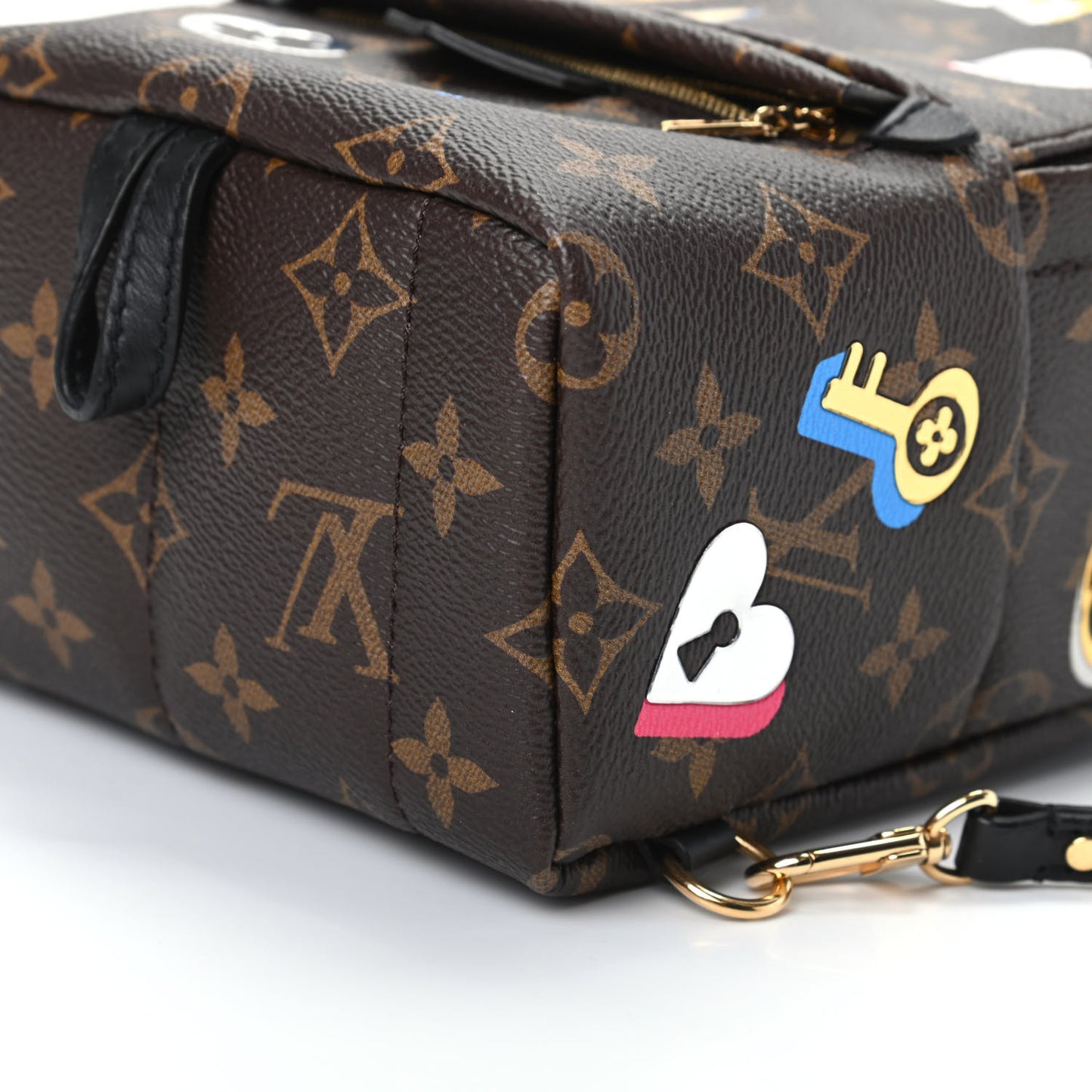 Monogram Love Lock Palm Springs Backpack Mini