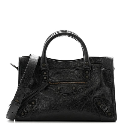 Balenciaga Agneau Arena Classic Hardware Small Le City Black 1 of 9