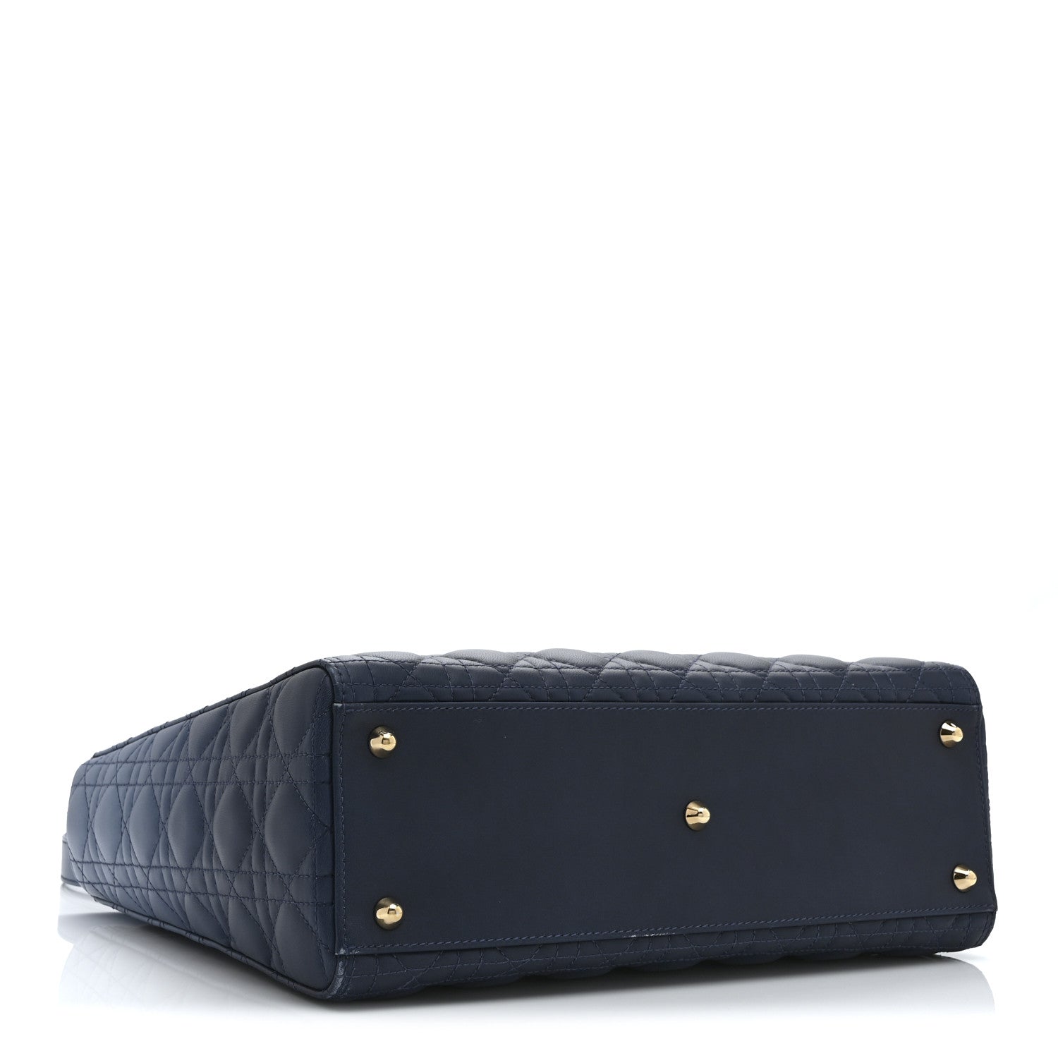 Christian Dior Lambskin Cannage Gradient Large Lady Dior Blue 4 of 13
