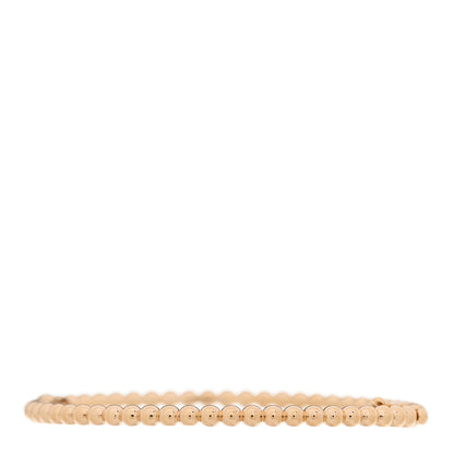 Van Cleef & Arpels 18K Rose Gold Perlee Pearls of Gold Bracelet M 2 of 3