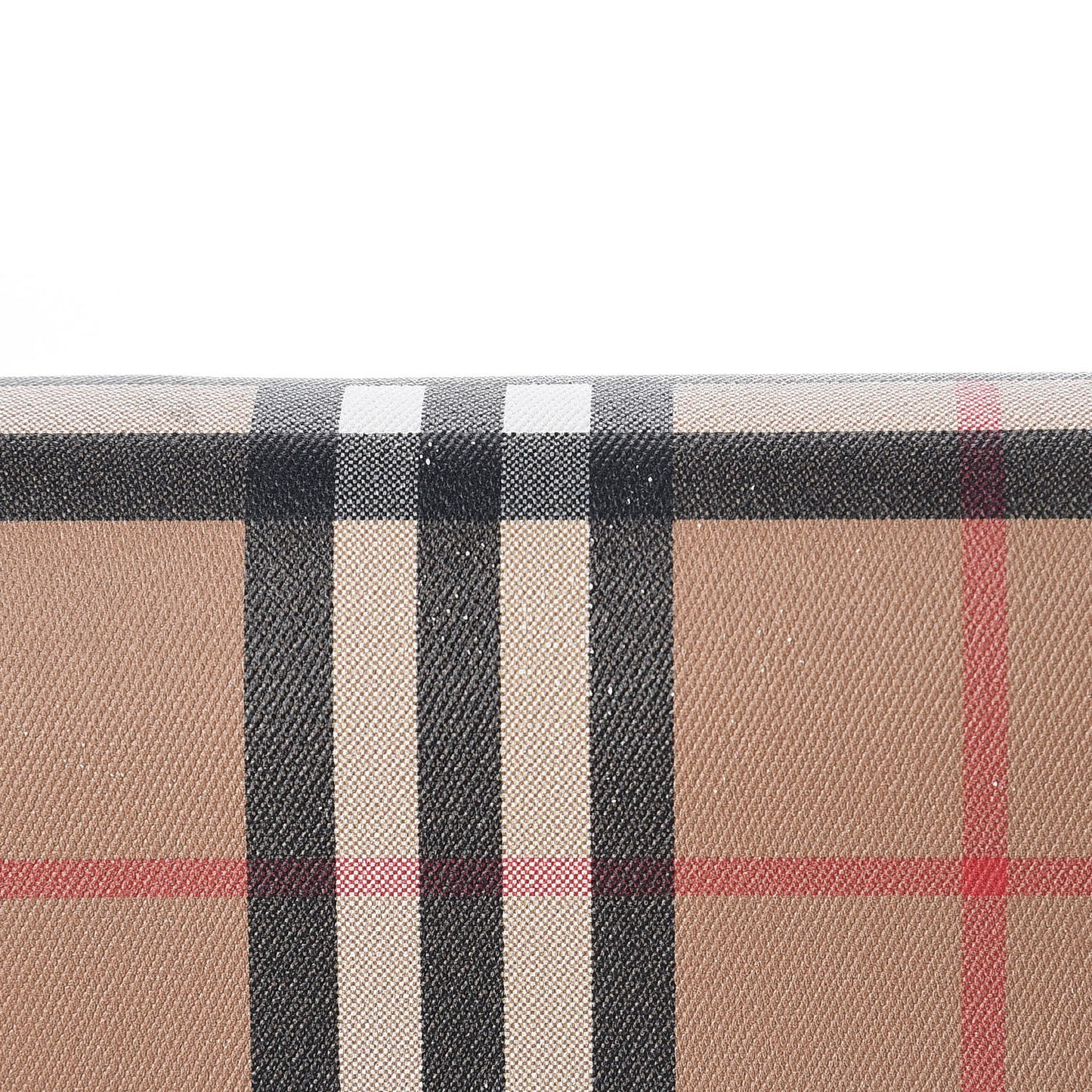 Vintage Check Henley Wallet On Chain Black