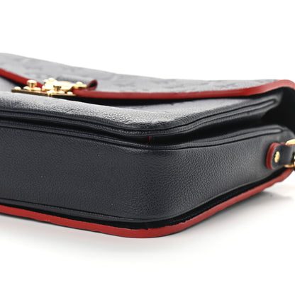 Louis Vuitton Empreinte Pochette Metis Marine Rouge 6 of 9
