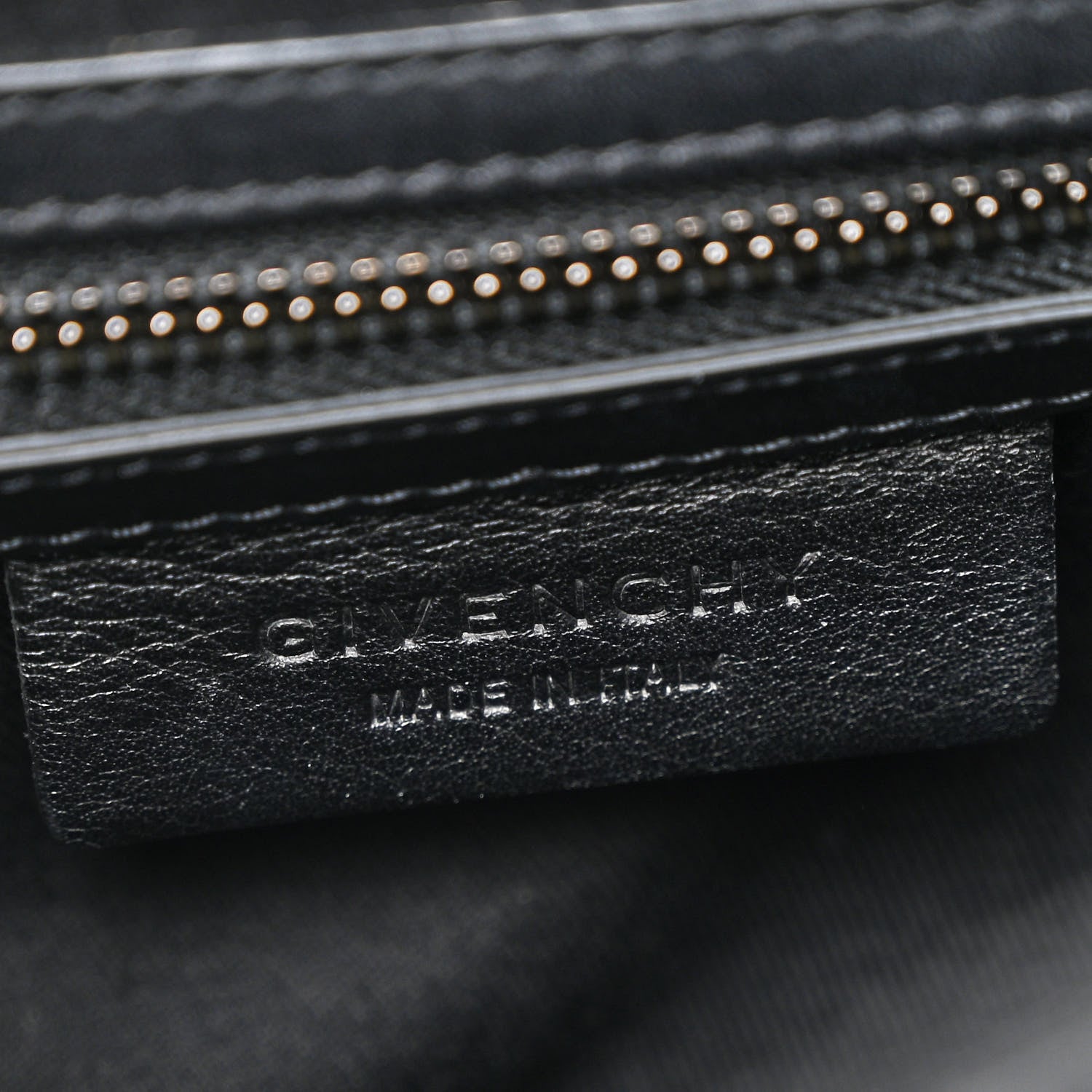 Givenchy Calfskin Crocodile Embossed Medium Lucrezia Black 6 of 14