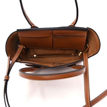 Bottega Veneta French Calfskin Maxi Intrecciato Mini Arco Wood 5 of 9