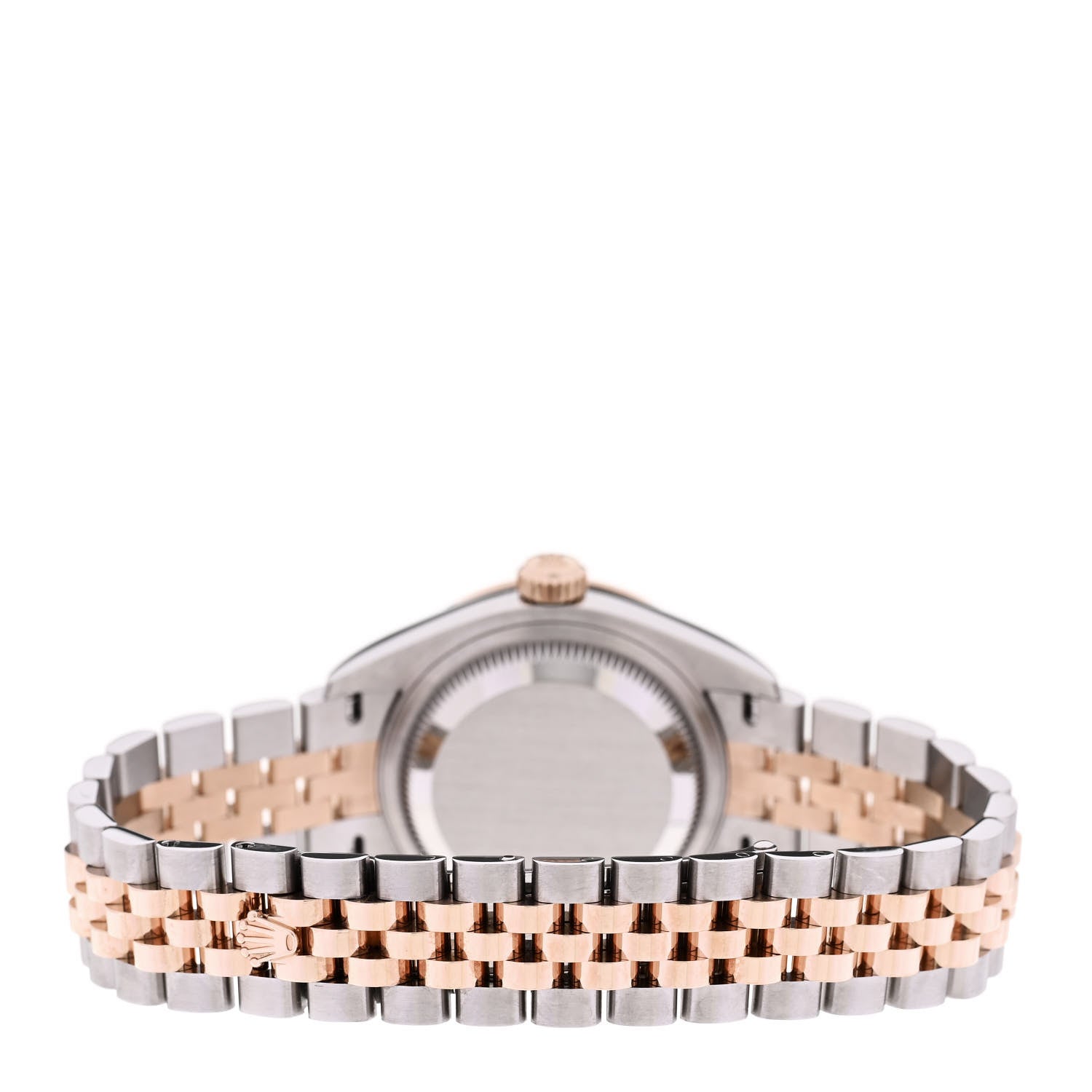 Rolex Stainless Steel 18K Everose Gold Diamond Bezel Mother of Pearl 28mm Oyster Perpetual Datejust Watch 279381RBR 3 of 5
