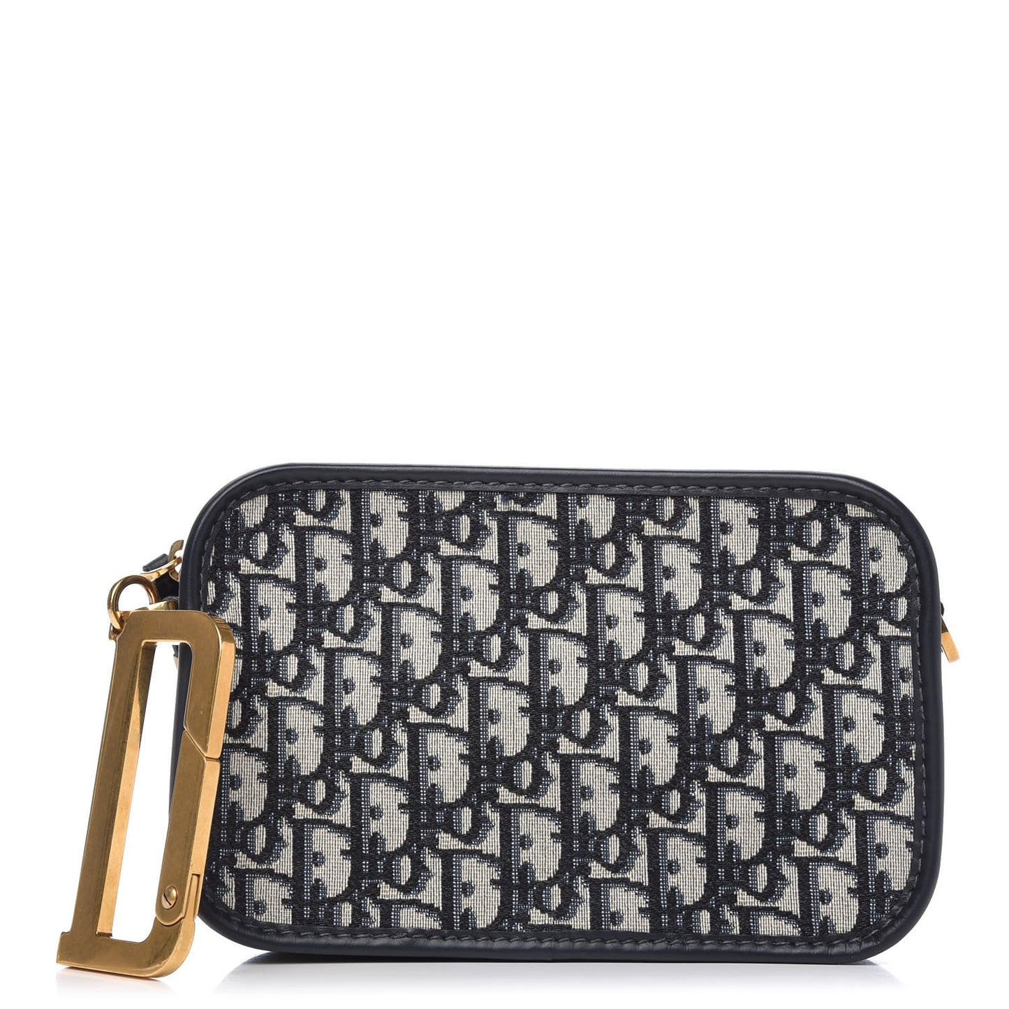 Oblique Diorquake Clutch Blue