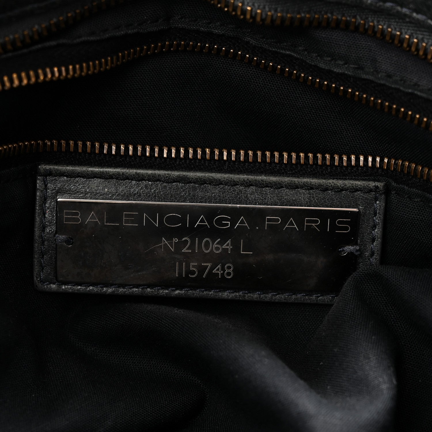 Balenciaga Agneau Classic Hardware City Anthracite 6 of 10