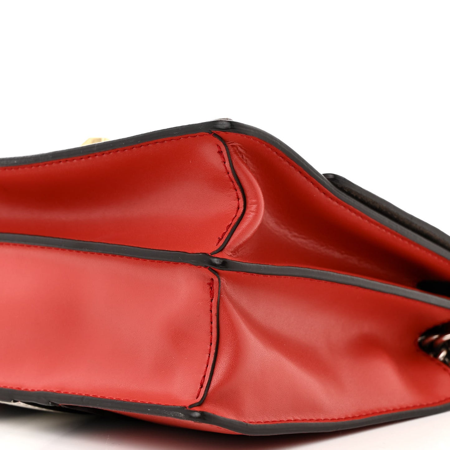 Vitello Liberty Lucido Catalan Mirror Hypnoteyes Studded Small Kan I Shoulder Bag Bloody Mary Carbone Multicolor