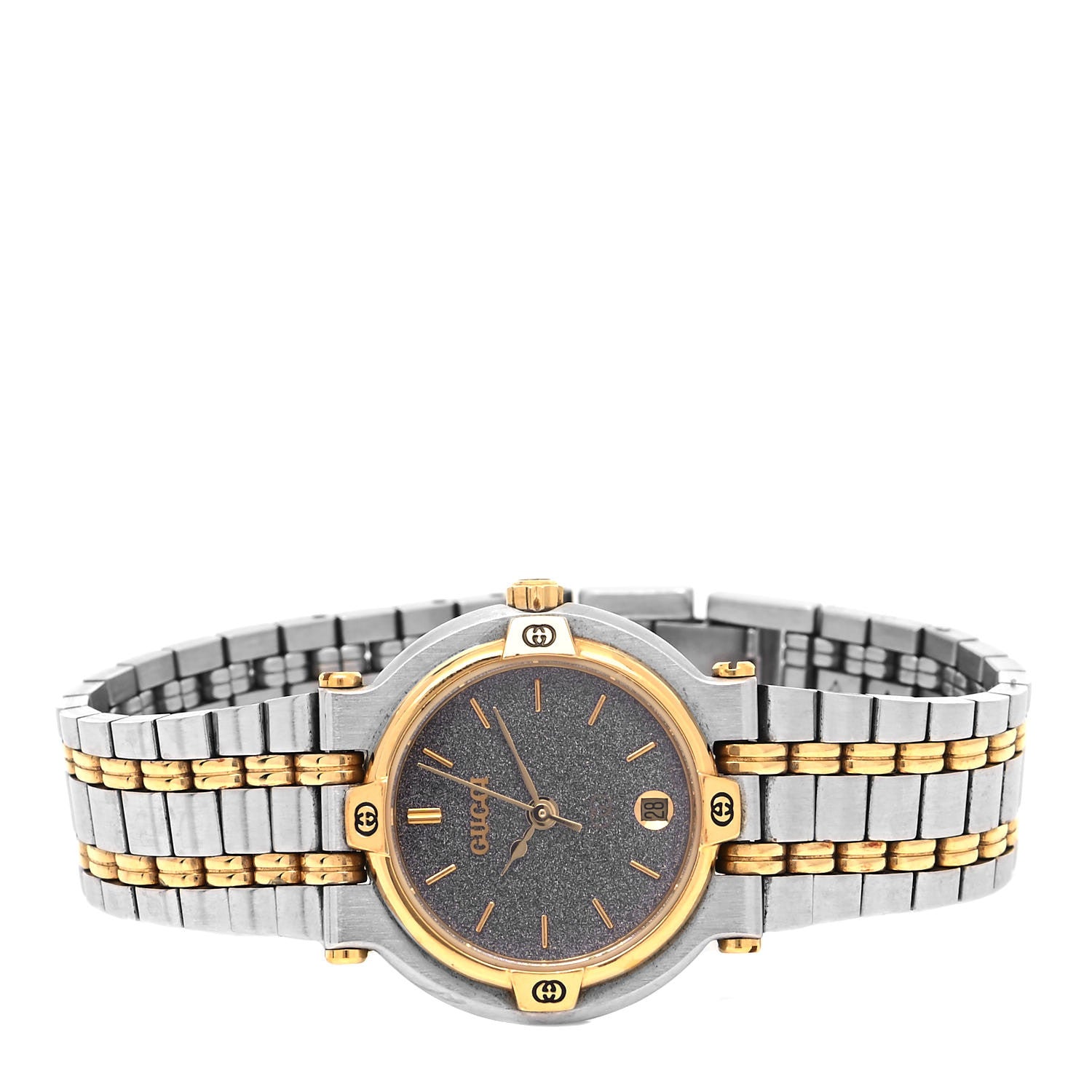 Gucci Stainless Steel 25mm 9000L Quartz Watch Grey 2 of 4