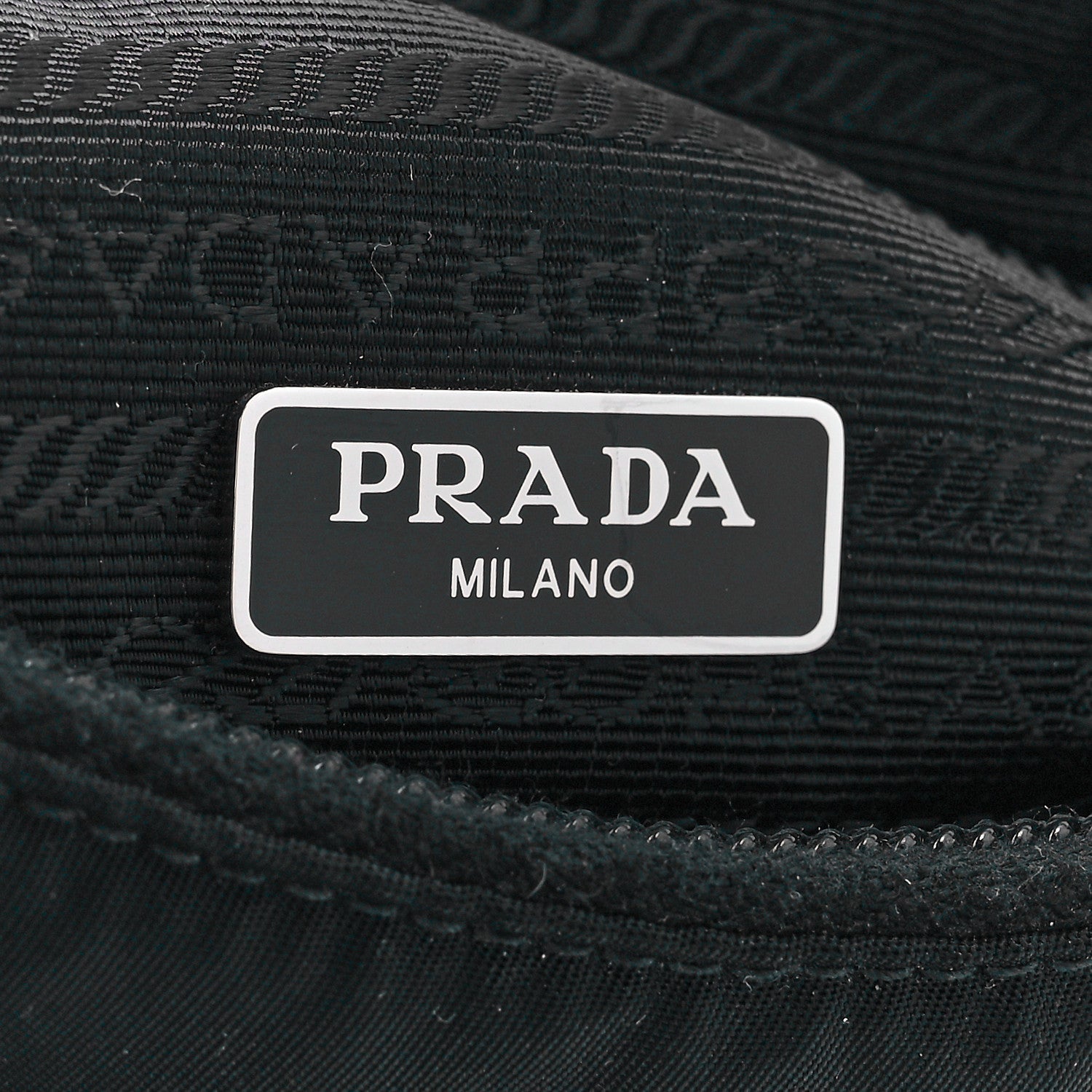 Prada Tessuto Nylon Mini Re-Edition 2000 Bag Black 6 of 12