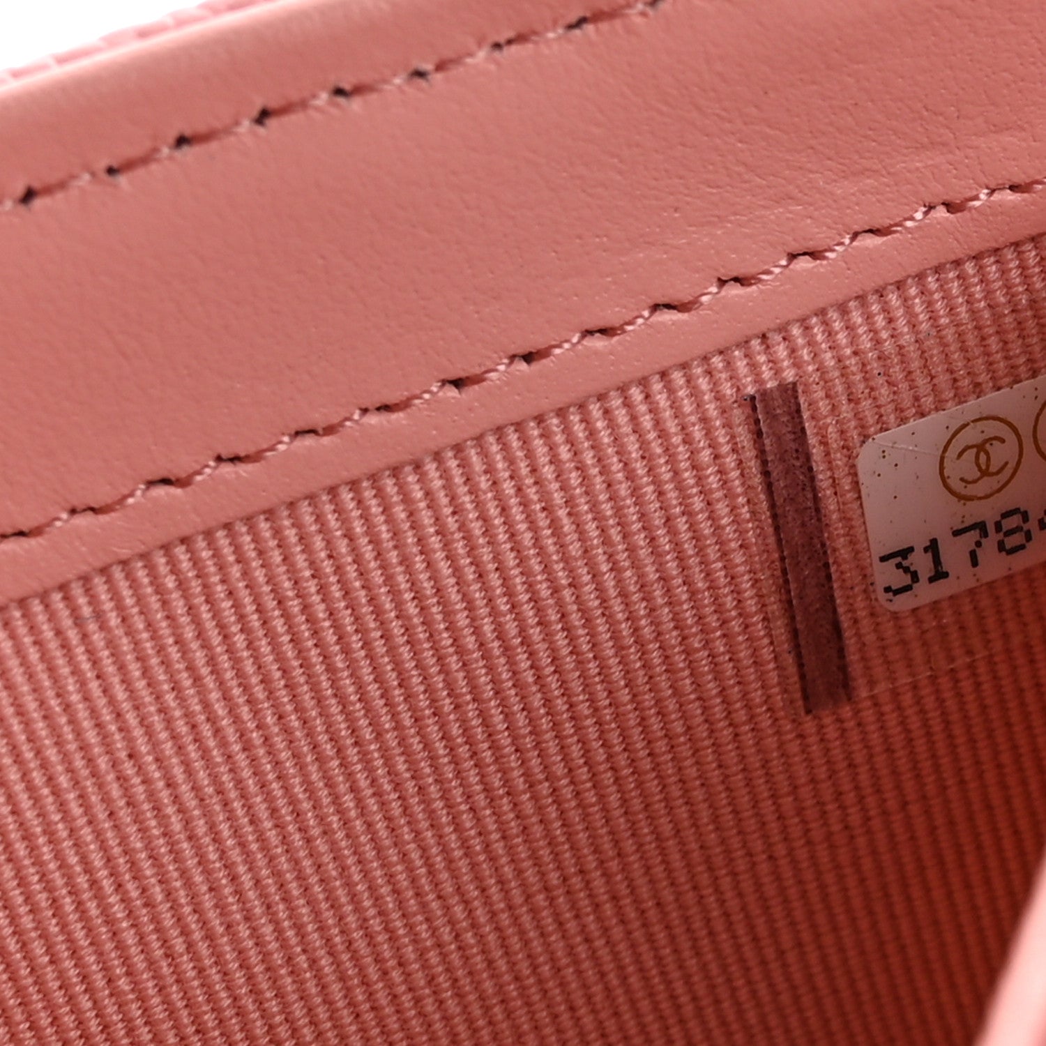 Chanel Caviar Quilted Large Gusset Flap Wallet Light Pink 8 of 9