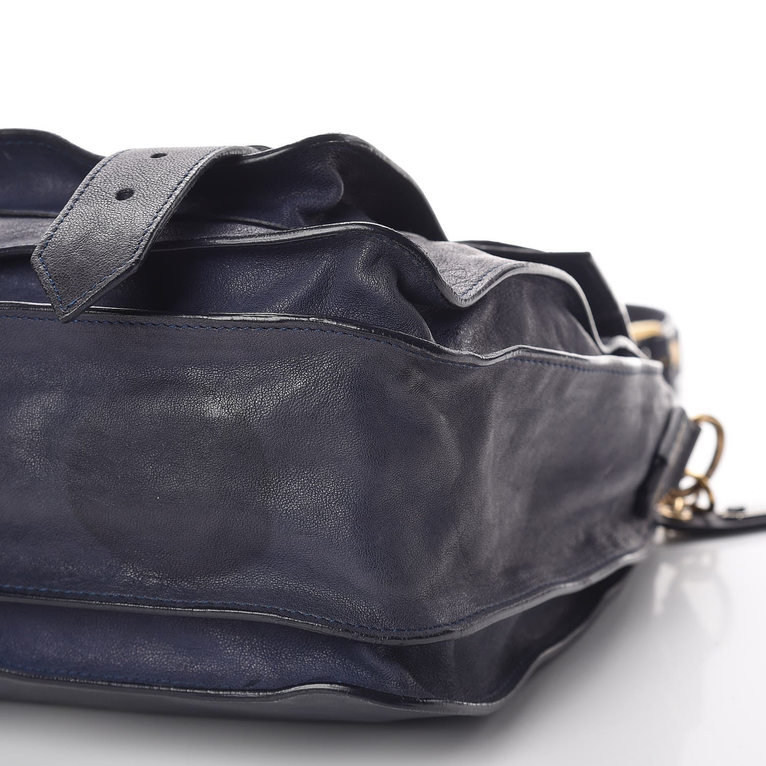 Proenza Schouler Lambskin Medium PS1 Satchel Midnight 9 of 10