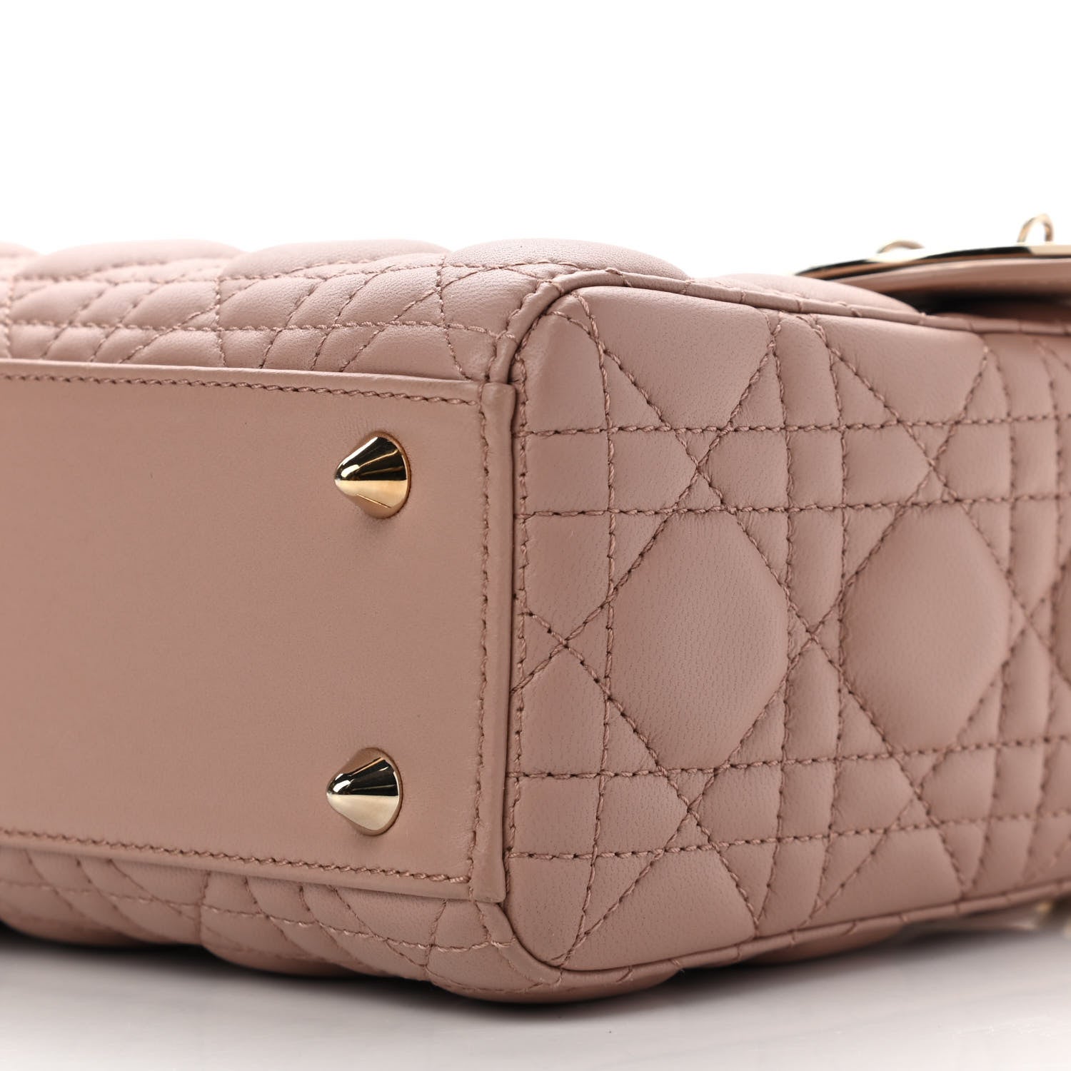 Christian Dior Lambskin Cannage Small My ABCDior Fard 9 of 10