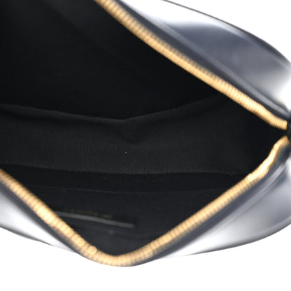 Saint Laurent Calfskin Matelasse Monogram Lou Camera Bag Deep Marine 5 of 10
