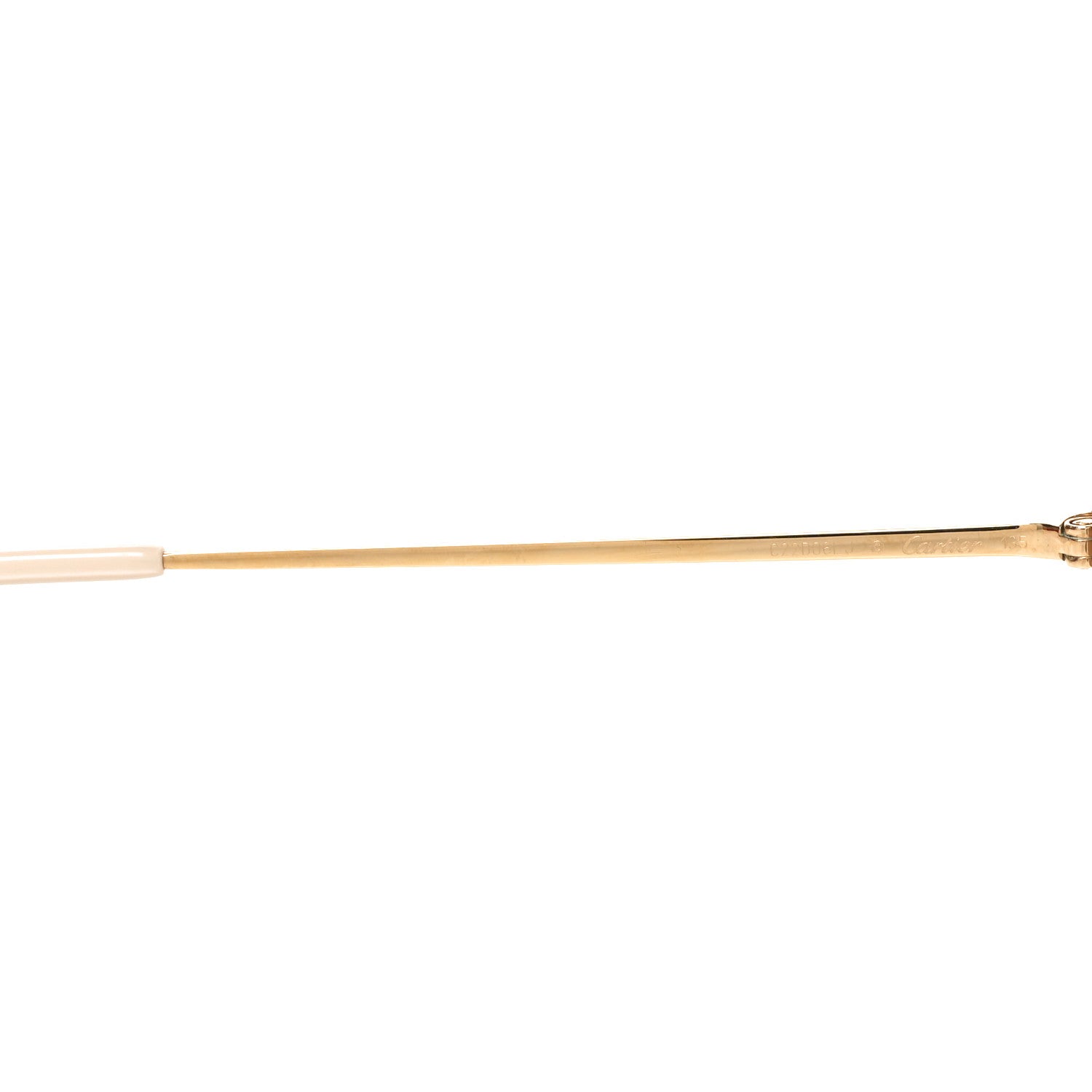 Cartier Signature C De Cartier Sunglasses Gold 6 of 7
