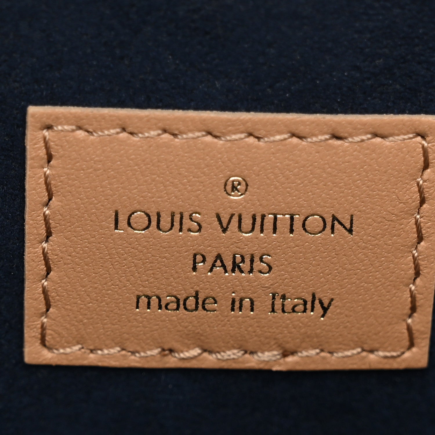 Louis Vuitton Lambskin Embossed Monogram Coussin PM Camel 6 of 9