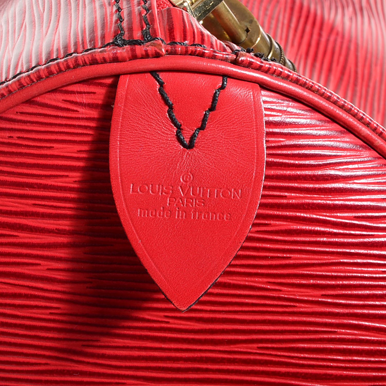 Louis Vuitton Epi Keepall 55 Rouge 7 of 7