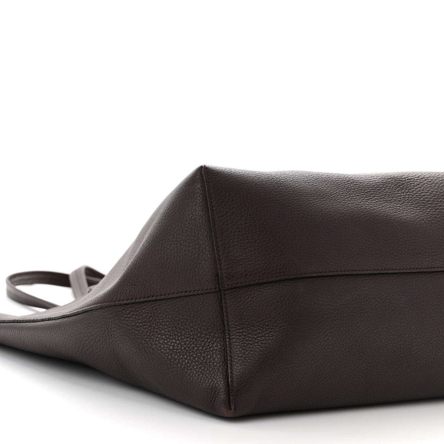 Grained Calfskin Park Tote Three Eggplant