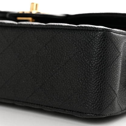 Chanel Caviar Quilted Small Double Flap Black 9 of 12