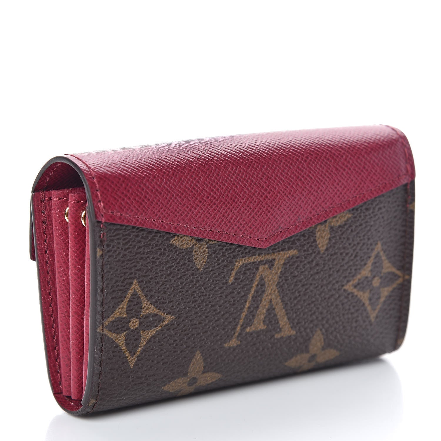 Louis Vuitton Monogram Sarah Multicartes Fuchsia 3 of 6