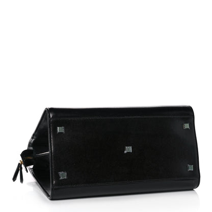 Saint Laurent Shiny Calfskin Large Uptown Tote Black 5 of 15