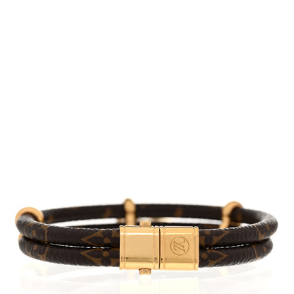 Louis Vuitton Monogram Keep It Twice Bracelet 17 3 of 4