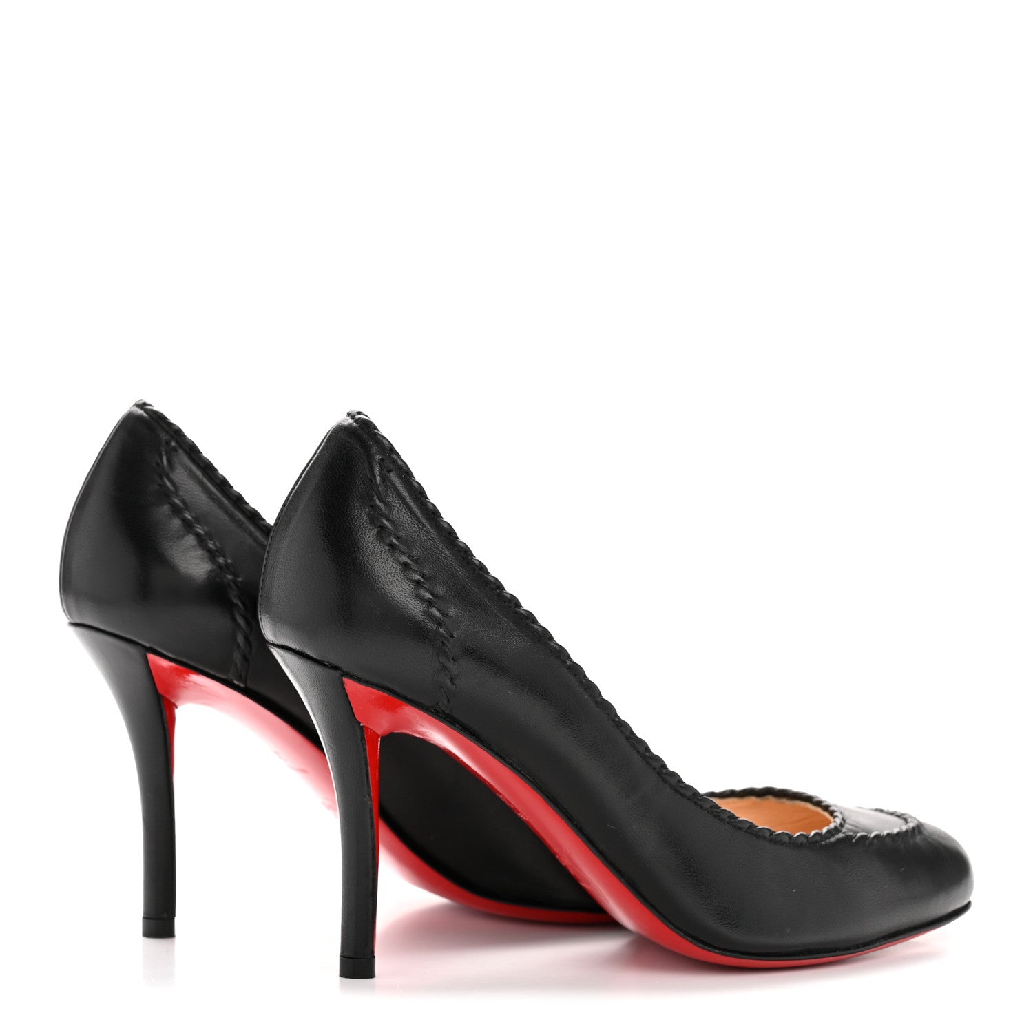 Christian Louboutin Shiny Nappa Marpelissimo 85 Pumps 36 Black 5 of 8