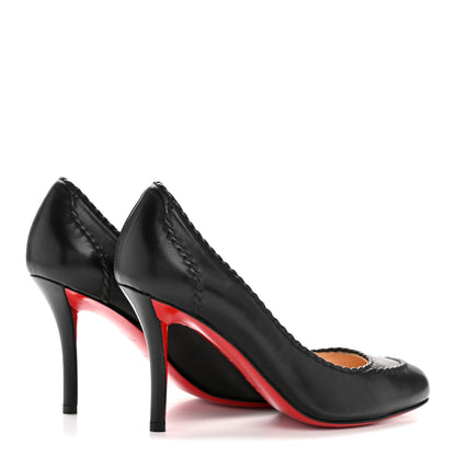 Christian Louboutin Shiny Nappa Marpelissimo 85 Pumps 36 Black 5 of 8