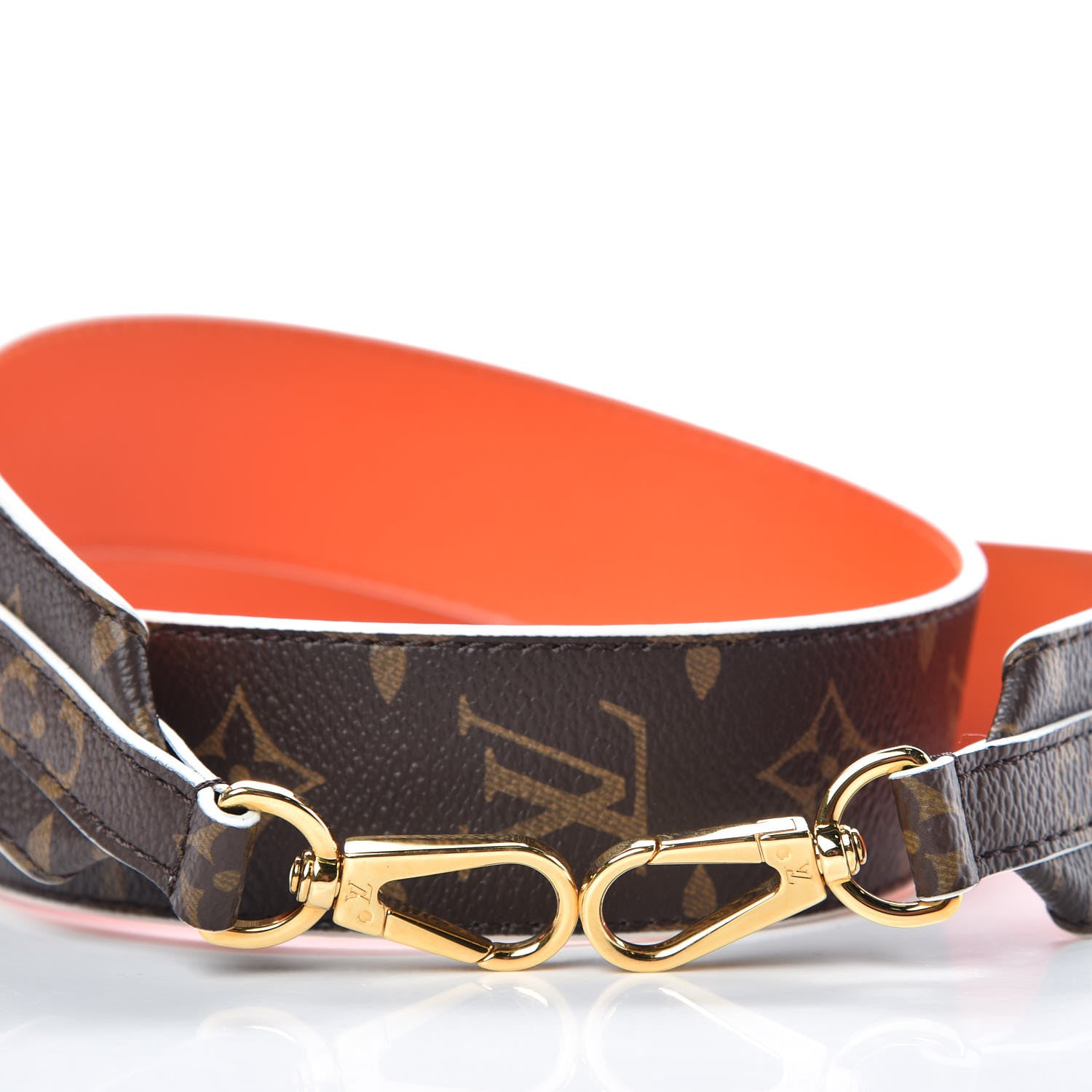Louis Vuitton Monogram Bandouliere Shoulder Strap Orange 5 of 6