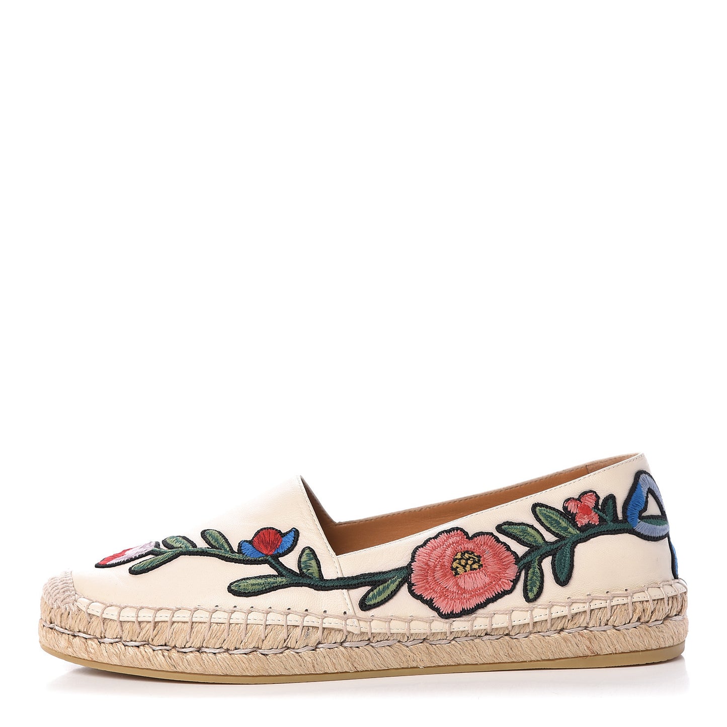 Nappa Ophelia Espadrilles 38.5 Mystic White