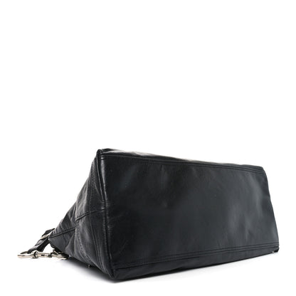 Marc Jacobs Goatskin The Large Cargo Bag Black 4 of 9