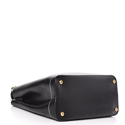 Prada City Calfskin Cuir Medium Mirage Double Bag Black 5 of 11