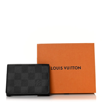Louis Vuitton Damier Graphite Envelope Business Card Holder 9 of 9