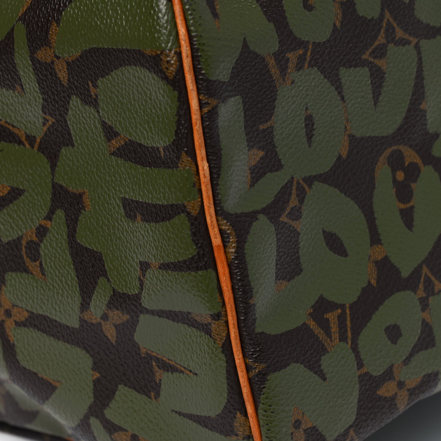 Louis Vuitton Monogram Graffiti Speedy 30 Kaki 10 of 19