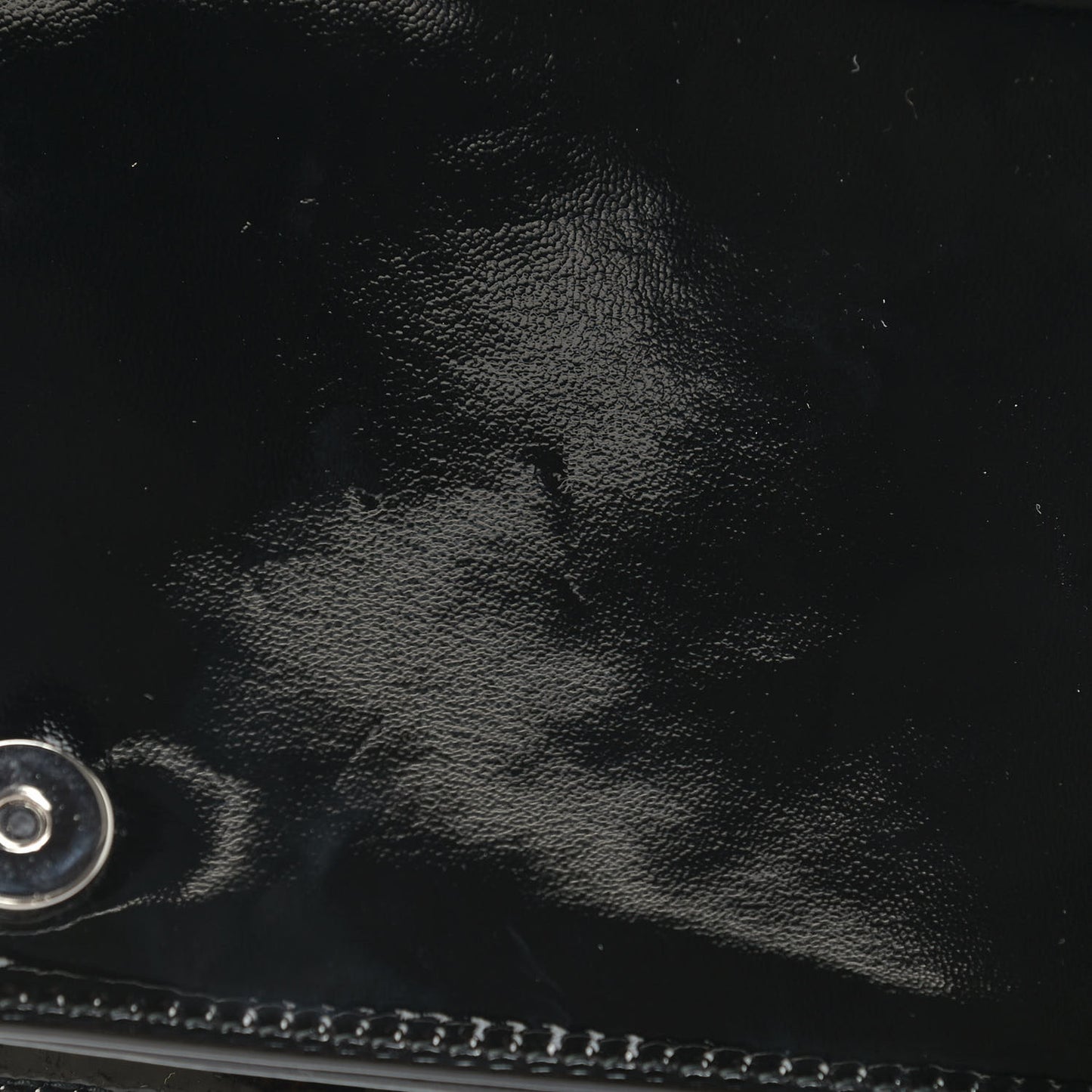 Patent Cannage Lady Dior Convertible Clutch Black