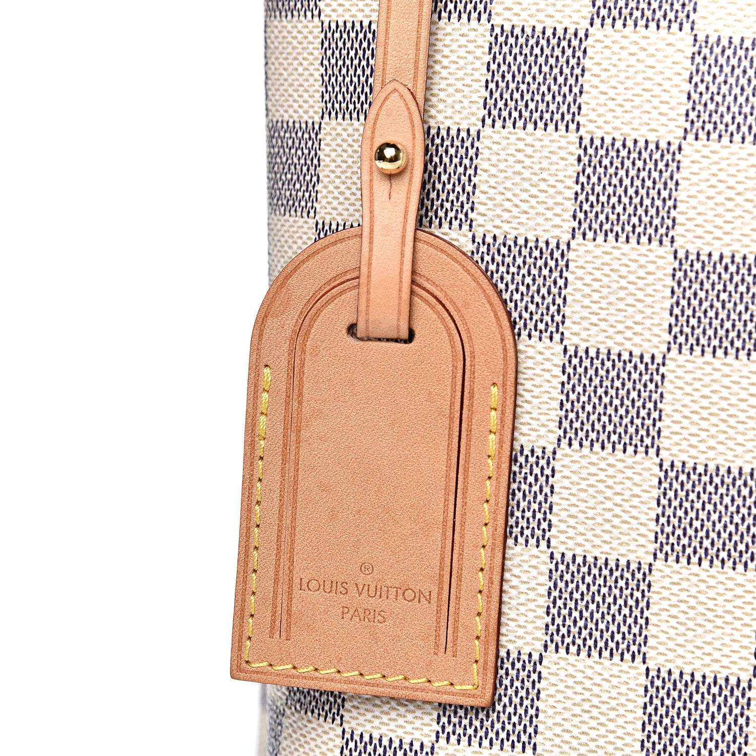 Louis Vuitton Damier Azur Graceful MM Rose Ballerine 13 of 15
