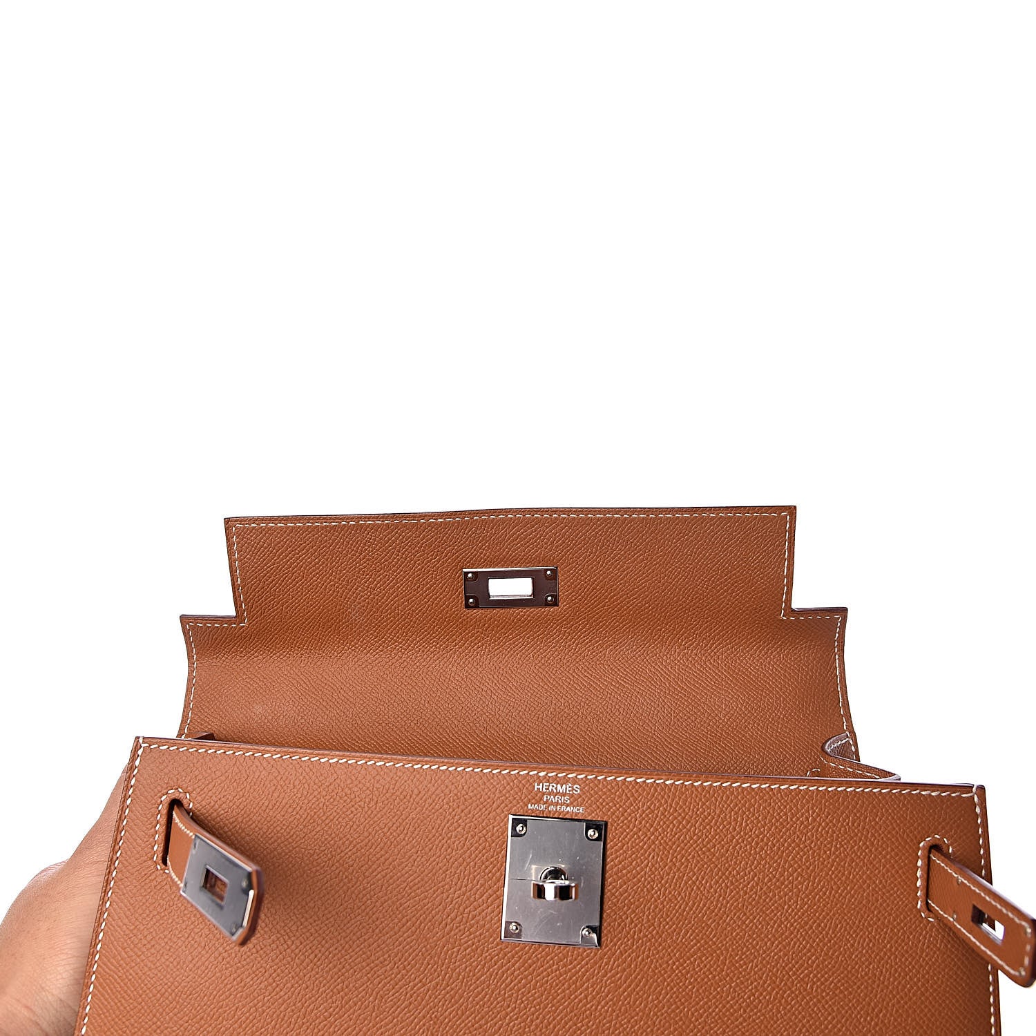 Hermes Epsom Kelly Sellier 28 Gold 34 of 37