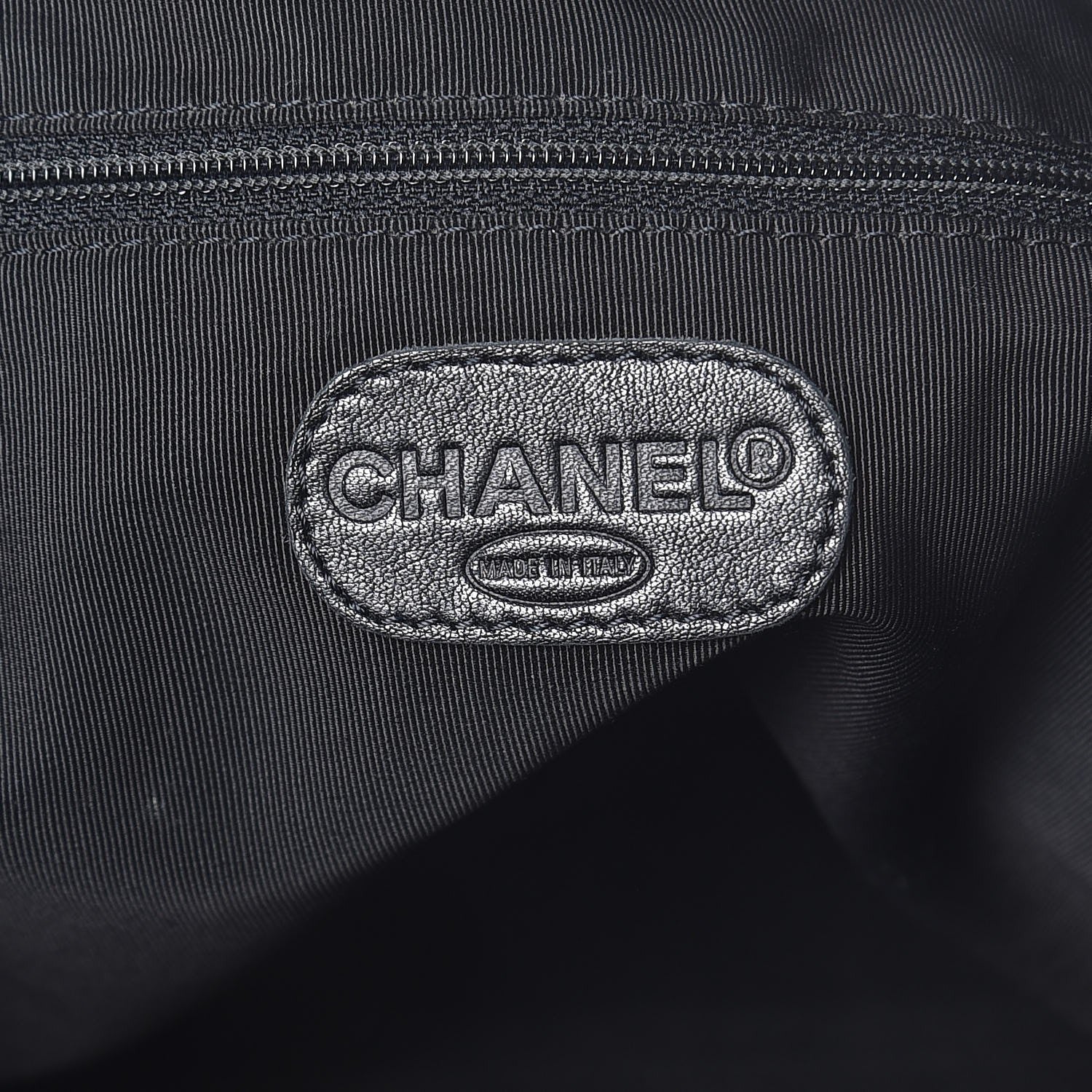 Chanel Calfskin CC Tassel Shopping Tote Black 6 of 16