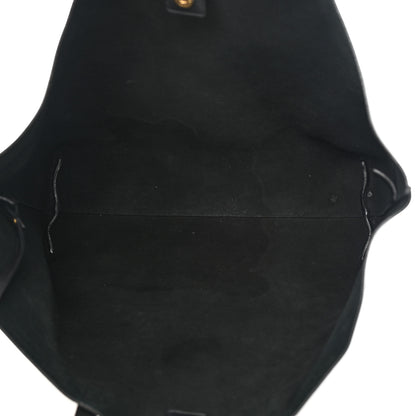 Saint Laurent Calfskin Large Shopping Tote Black 6 of 20